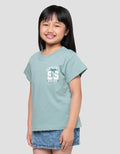 Little M Varsity Number Print Kaos Anak Perempuan
