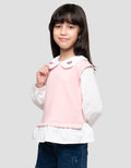 Little M Peterpan Colar Sweater Anak Perempuan