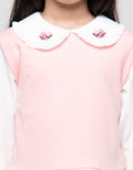 Little M Peterpan Colar Sweater Anak Perempuan
