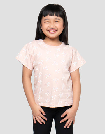 LITTLE M RIBBON KAOS ANAK PEREMPUAN
