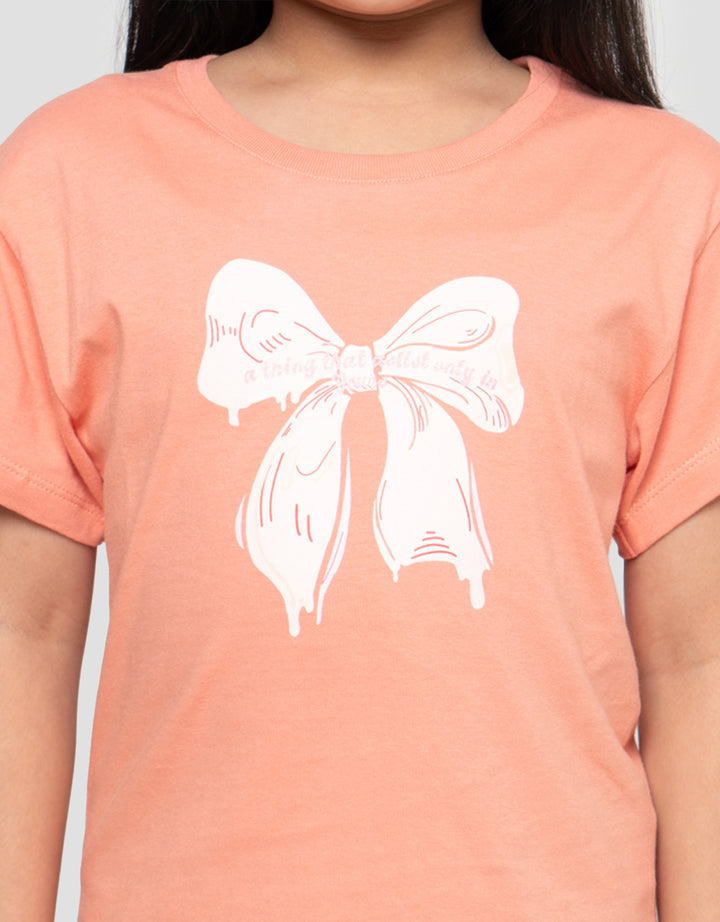 LITTLE M PITA BESAR KAOS ANAK PEREMPUAN