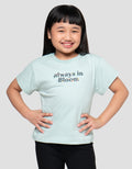 LITTLE M ALWAYS IN BLOOM KAOS ANAK PEREMPUAN