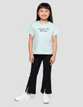 LITTLE M ALWAYS IN BLOOM KAOS ANAK PEREMPUAN
