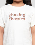 LITTLE M CHASING FLOWER KAOS ANAK PEREMPUAN