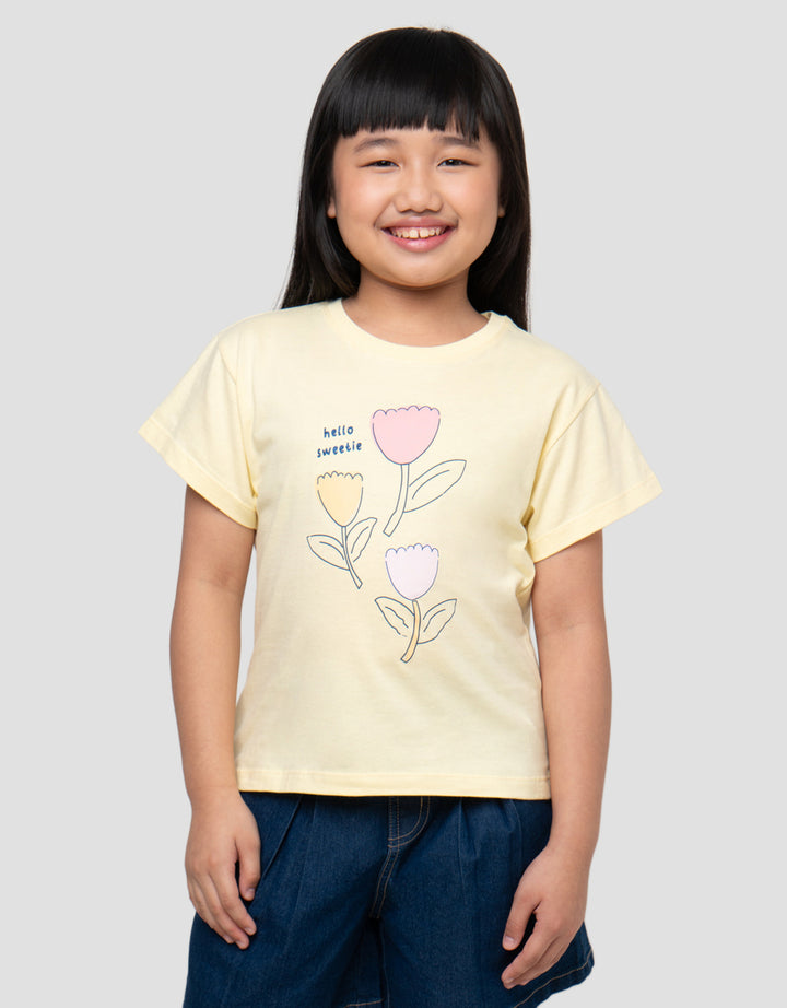 LITTLE M SWEETIE TULIP KAOS ANAK PEREMPUAN