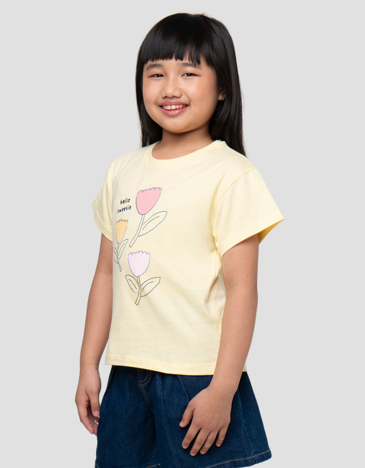 LITTLE M SWEETIE TULIP KAOS ANAK PEREMPUAN