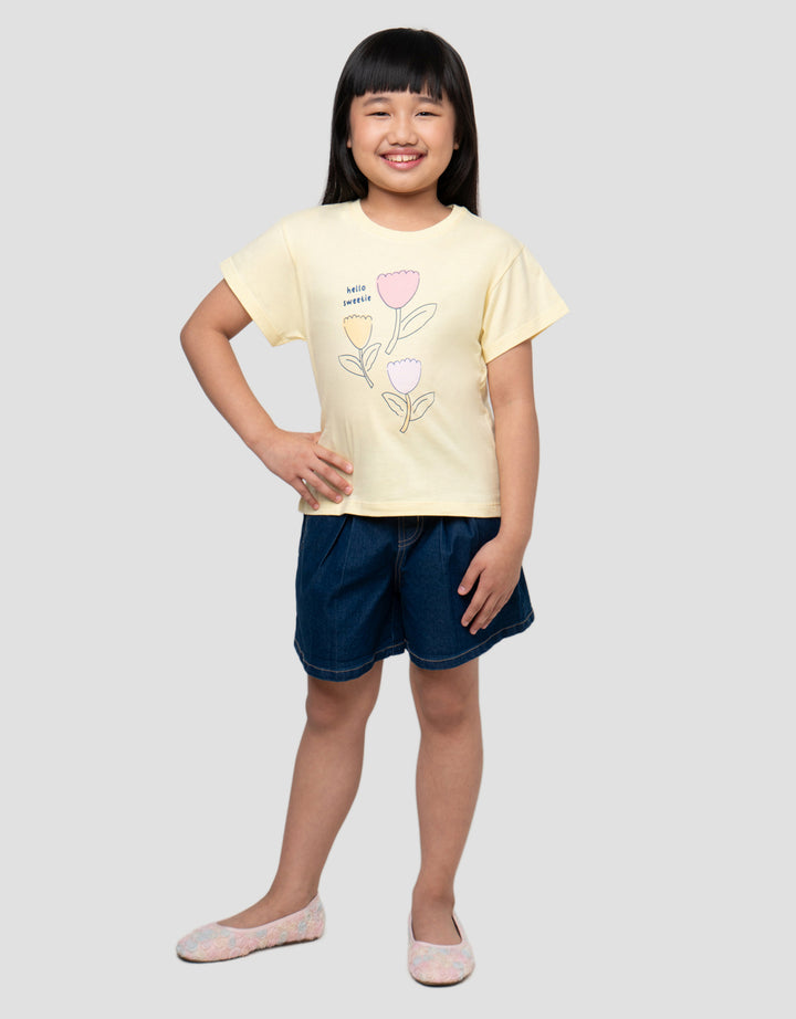 LITTLE M SWEETIE TULIP KAOS ANAK PEREMPUAN