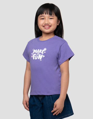 LITTLE M MAKE IT FUN KAOS ANAK PEREMPUAN