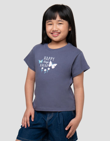 LITTLE M BUTTERFLY KAOS ANAK PEREMPUAN