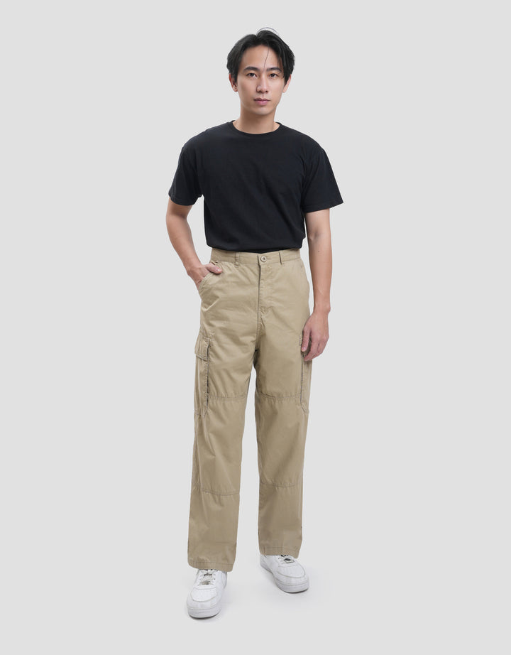 Nevada Woven Loose Fit Twill Hd Celana Kargo Pria