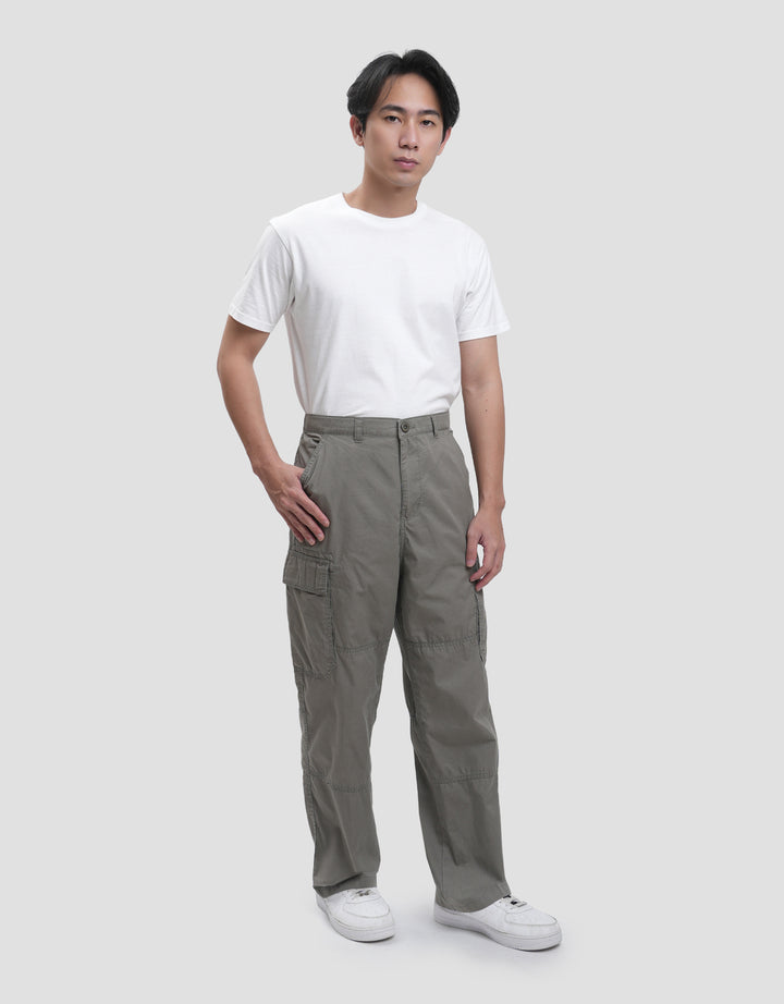 Nevada Woven Loose Fit Twill Hd Celana Kargo Pria