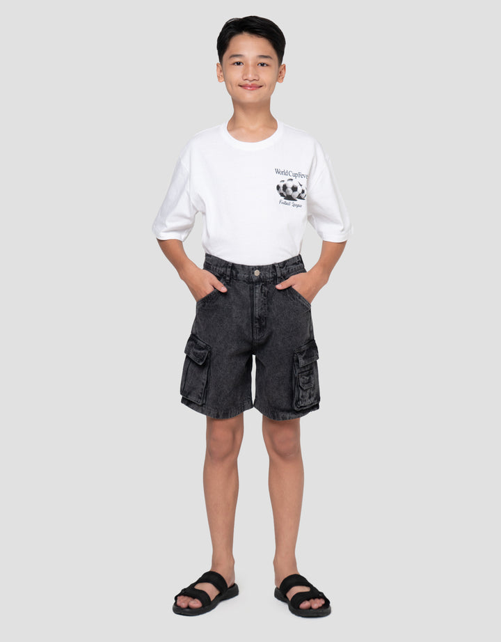Nevada Celana Jeans Cargo Anak Laki-laki