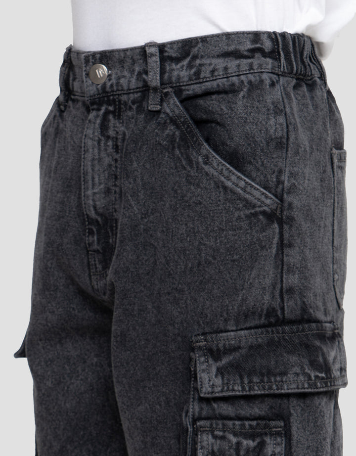 Nevada Celana Jeans Cargo Anak Laki-laki