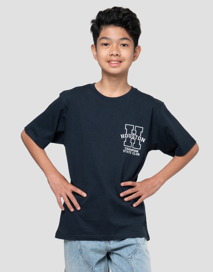 NEVADA PRINT NUMBER AND WORDS HOUSTON KAOS ANAK LAKI-LAKI