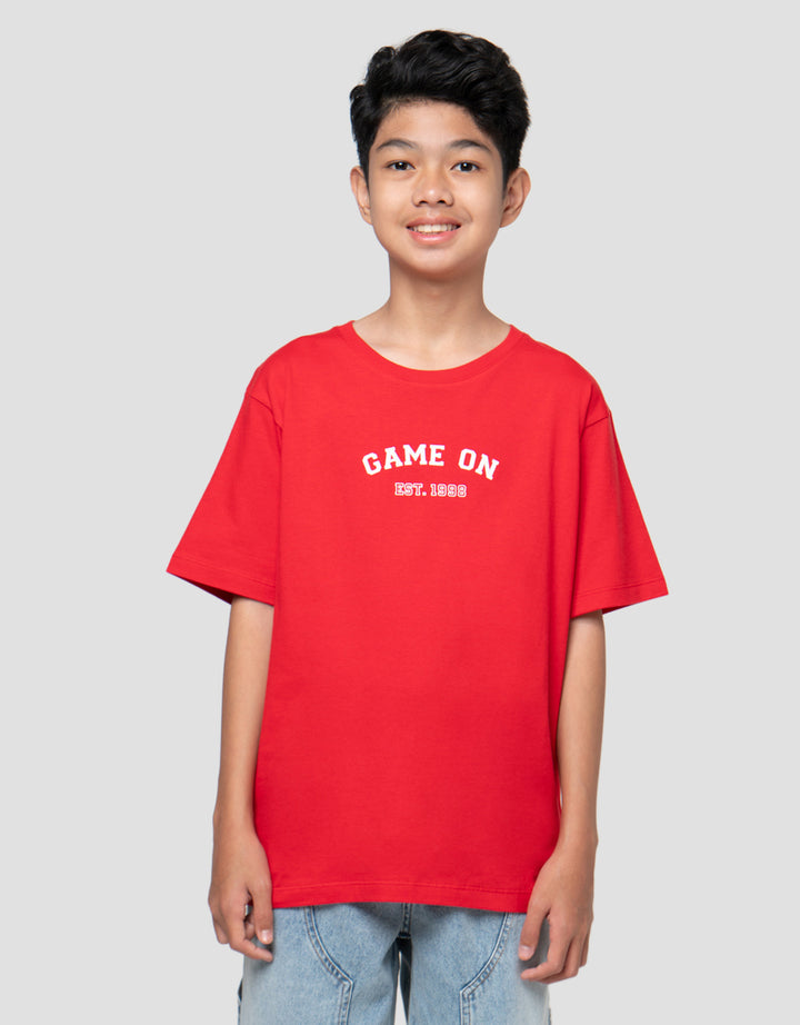 NEVADA PRINT NUMBER AND WORDS GAME ON KAOS ANAK LAKI-LAKI
