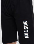 Little M Boston Print Pakaian Setelan Anak Laki-laki