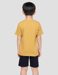 Little M New York Print Pakaian Setelan Anak Laki-laki