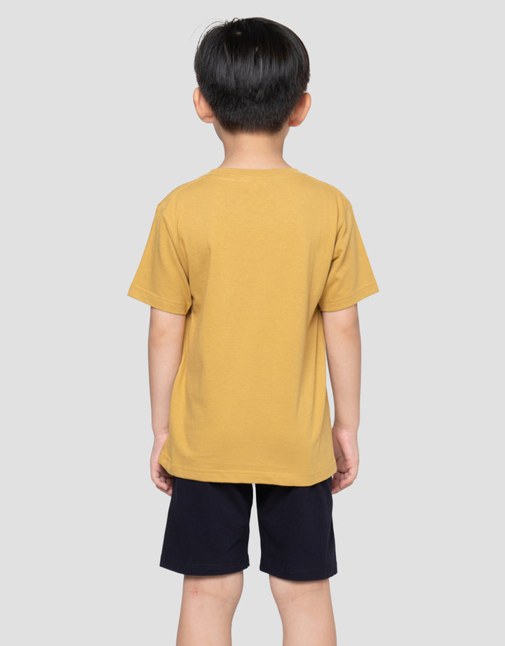 Little M New York Print Pakaian Setelan Anak Laki-laki