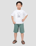 Little M My Farm Friend Print Pakaian Setelan Anak Laki-laki