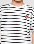 Little M Tex Print Kaos Oversize Anak Laki-laki