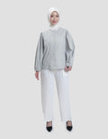 Annisa Balloon Sleeve Blouse Wanita