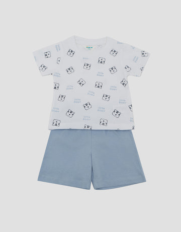 LITTLE M PRINT TIGER SETELAN BAYI