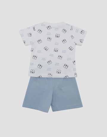 LITTLE M PRINT TIGER SETELAN BAYI
