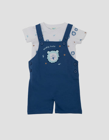 LITTLE M LION SET JUMPSUIT OVERALL BAYI