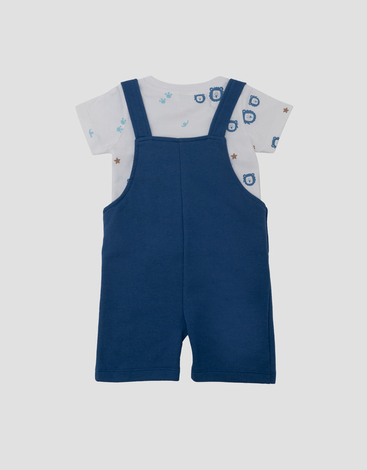 LITTLE M LION SET JUMPSUIT OVERALL BAYI