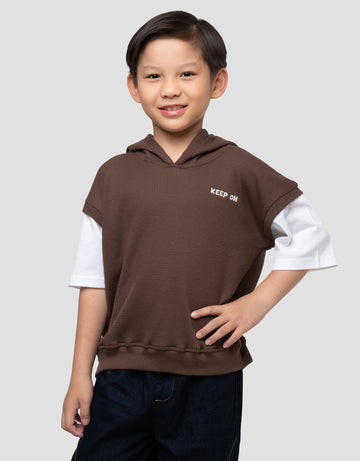 LITTLE M HOODY KAOS ANAK LAKI-LAKI