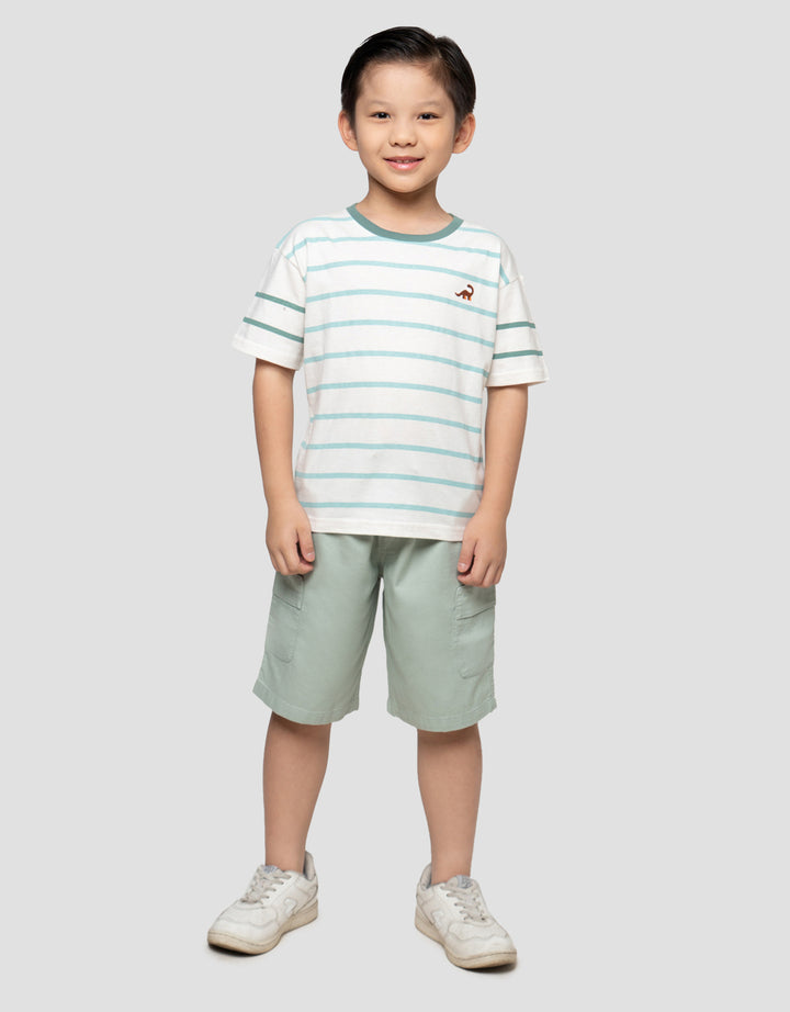 LITTLE M BORDIR KAOS OVERSIZE ANAK LAKI-LAKI