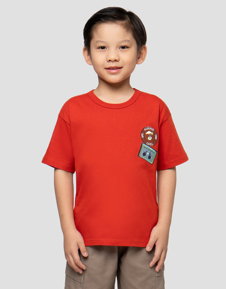 LITTLE M BEAR EXPLORER KAOS OVERSIZE ANAK LAKI-LAKI
