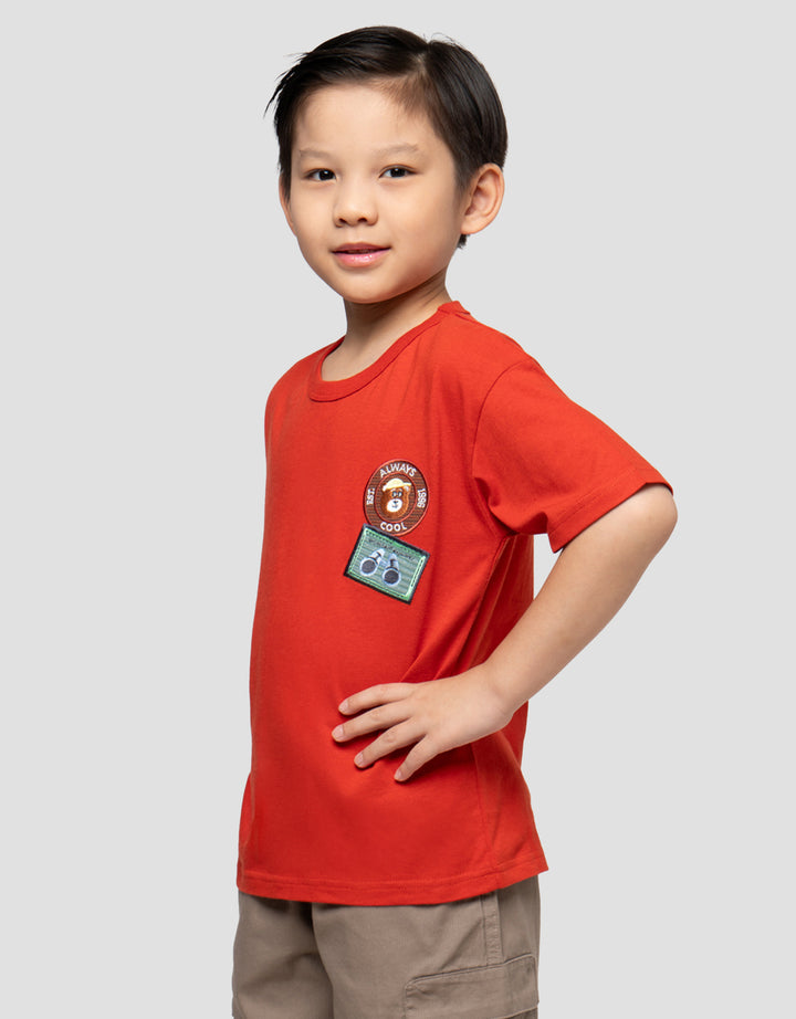 LITTLE M BEAR EXPLORER KAOS OVERSIZE ANAK LAKI-LAKI
