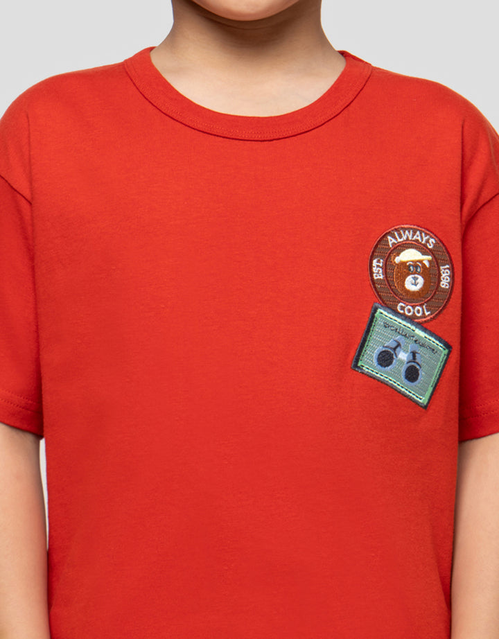 LITTLE M BEAR EXPLORER KAOS OVERSIZE ANAK LAKI-LAKI