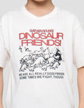 Little M Flok Dino And Friends Kaos Oversize Anak Laki-laki
