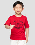 Little M Flok Ready To Roarr Print Kaos Oversize Anak Laki-laki