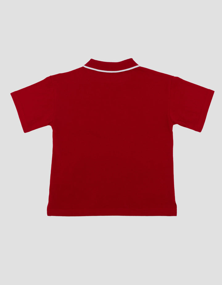 LITTLE M STRIPE KAOS POLO OVERSIZE ANAK LAKI-LAKI
