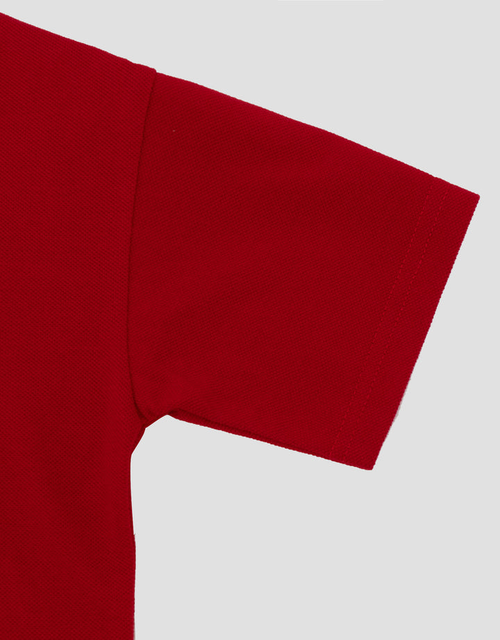 LITTLE M STRIPE KAOS POLO OVERSIZE ANAK LAKI-LAKI