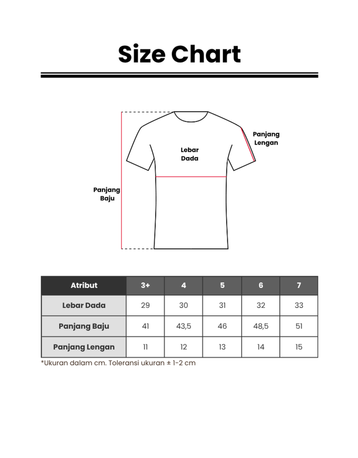 LITTLE M STRIPE KAOS POLO OVERSIZE ANAK LAKI-LAKI