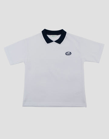 LITTLE M PIQUE WORD KAOS POLO ANAK LAKI-LAKI
