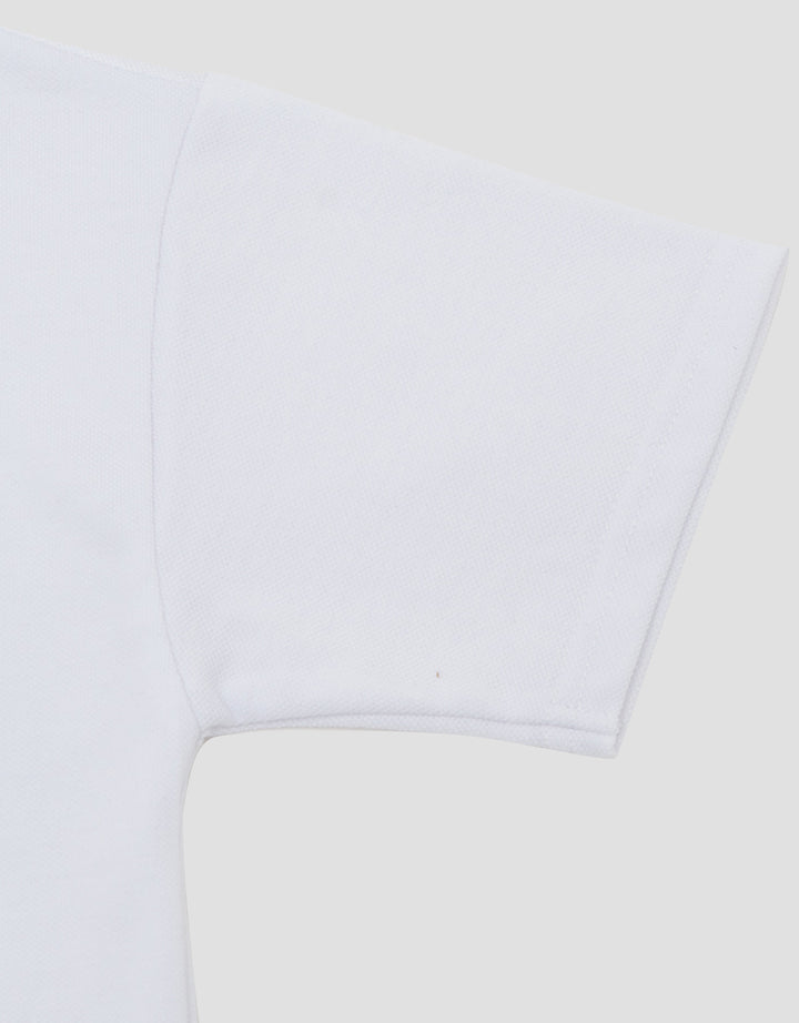 LITTLE M PIQUE WORD KAOS POLO ANAK LAKI-LAKI