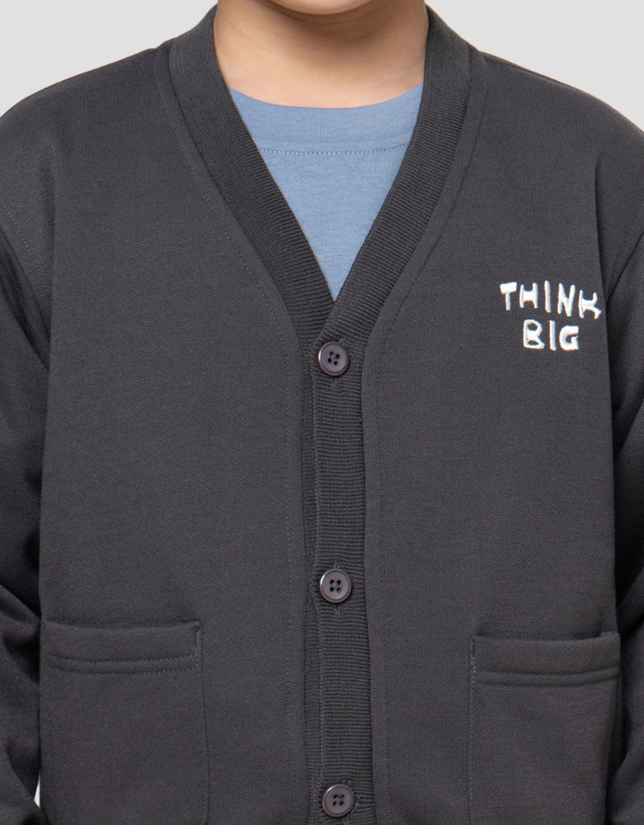 LITTLE M THINK BIG JAKET CARDIGAN ANAK LAKI-LAKI