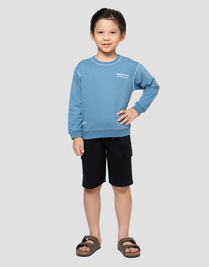 LITTLE M CREATIVITY SWEATER ANAK LAKI-LAKI