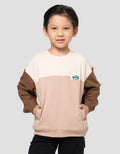 LITTLE M ON WHEEL SWEATER OVERSIZE ANAK LAKI-LAKI