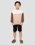 LITTLE M ON WHEEL SWEATER OVERSIZE ANAK LAKI-LAKI