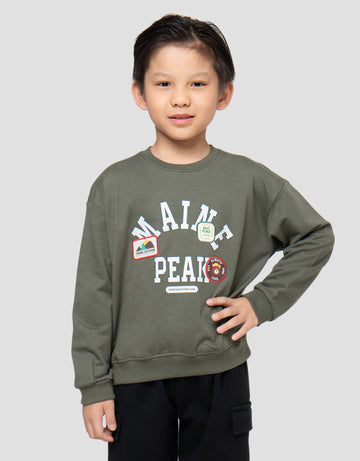 LITTLE M THINK OUTSIDE SWEATER ANAK LAKI-LAKI