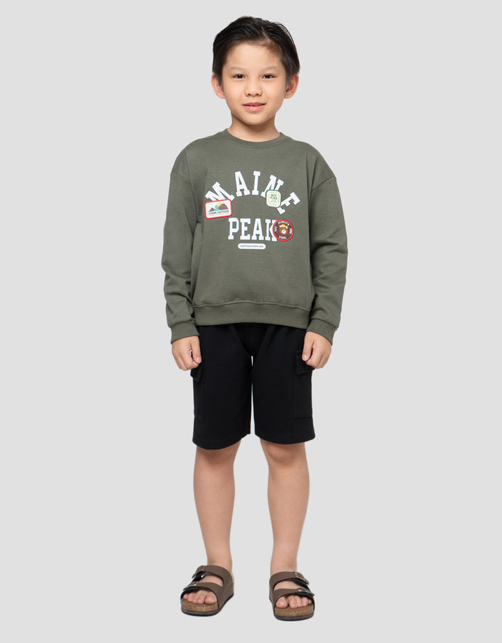 LITTLE M THINK OUTSIDE SWEATER ANAK LAKI-LAKI