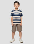 LITTLE M RAJUT REGLAN SALUR SWEATER ANAK LAKI-LAKI