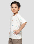 LITTLE M PRINT EPIC FRIENDS KAOS OVERSIZE ANAK LAKI-LAKI