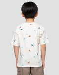 LITTLE M PRINT EPIC FRIENDS KAOS OVERSIZE ANAK LAKI-LAKI